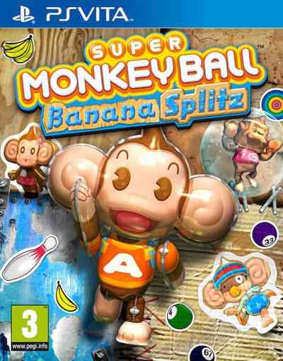Super Monkey Ball Banana Splitz Psvita